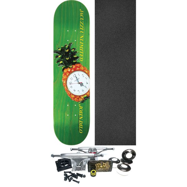 Jacuzzi Unlimited Skateboards John Dilo Secret Formula Skateboard Deck - 8.5" x 32.3" - Complete Skateboard Bundle